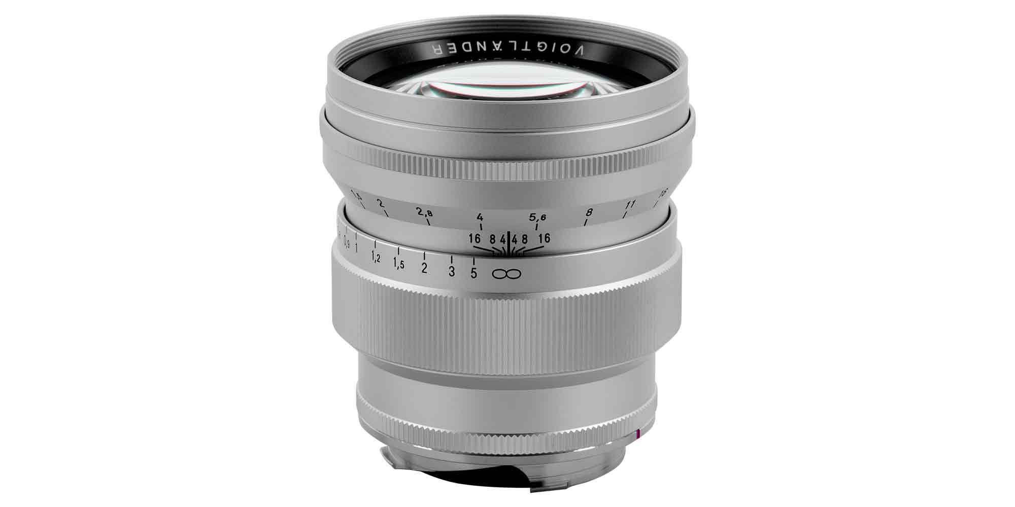 Obiektyw  Voigtlander Nokton 75 mm f/1,5 do Leica M -  srebrny